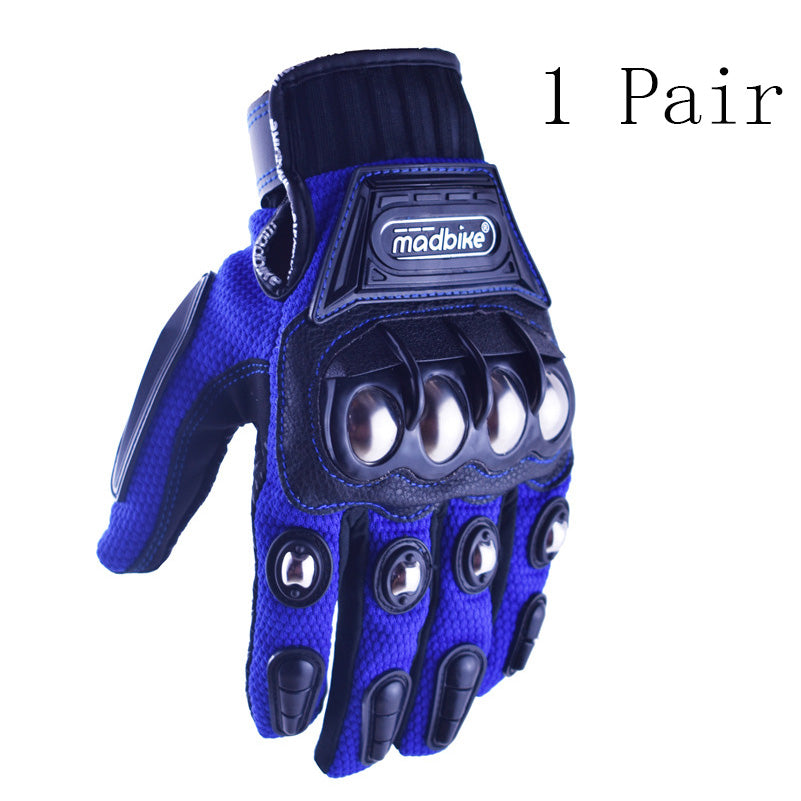 Motorcycle Riding Gloves Alloy Protective