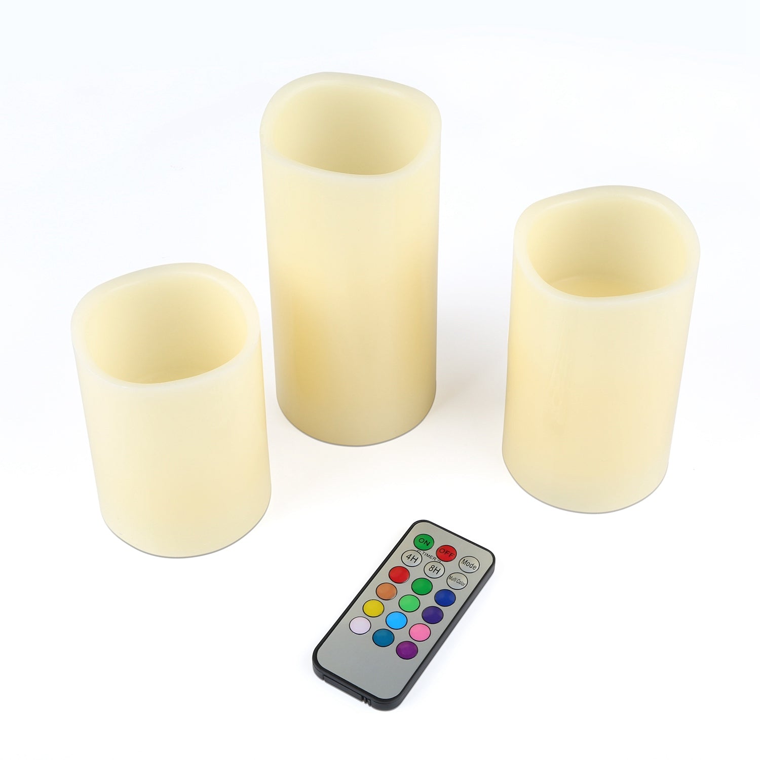 6Pc Flameless Candles Votive Candles Wireless Battery Operated