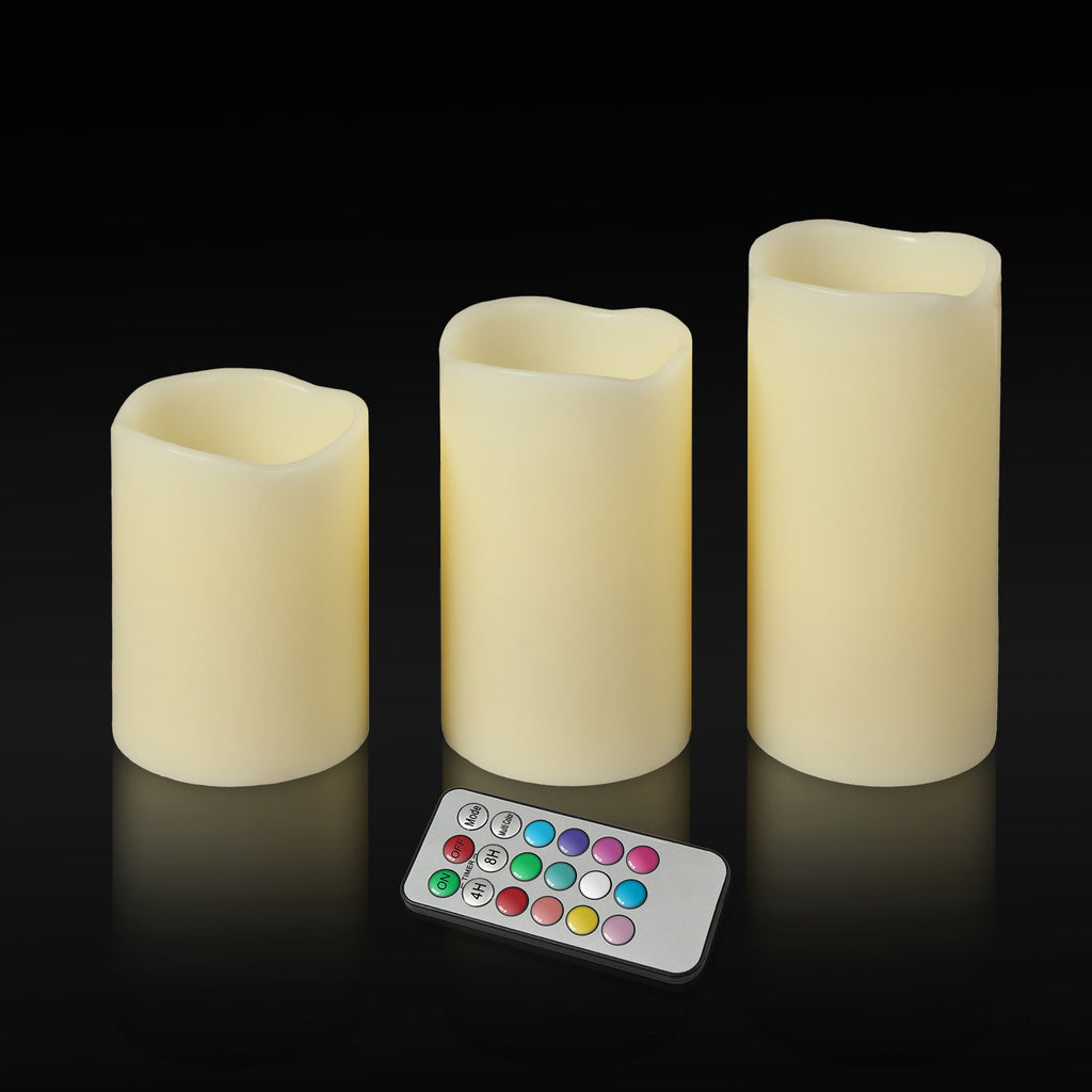 6Pc Flameless Candles Votive Candles Wireless Battery Operated