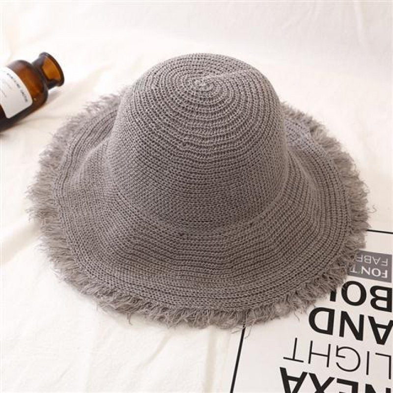 Large Brim Breathable Straw Hat Summer Sunshade
