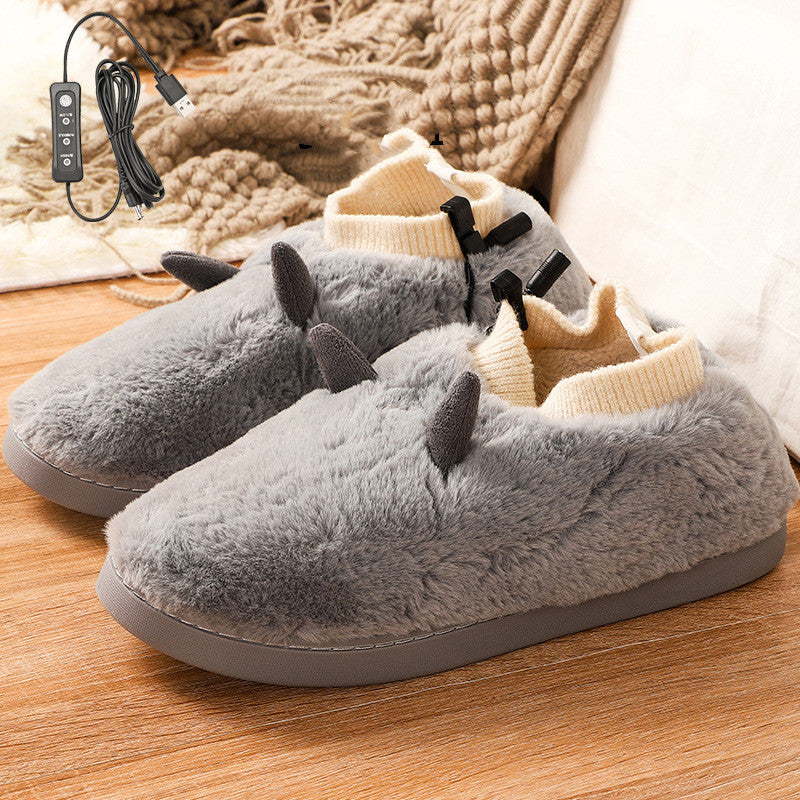 USB Electric Heating Shoes Foot Warmers