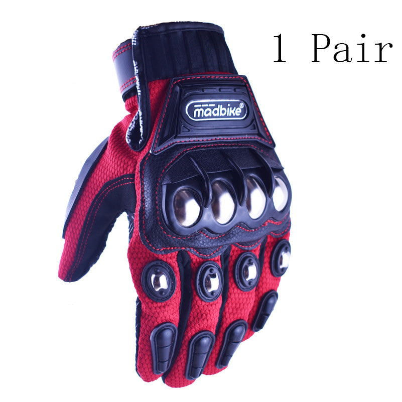 Motorcycle Riding Gloves Alloy Protective