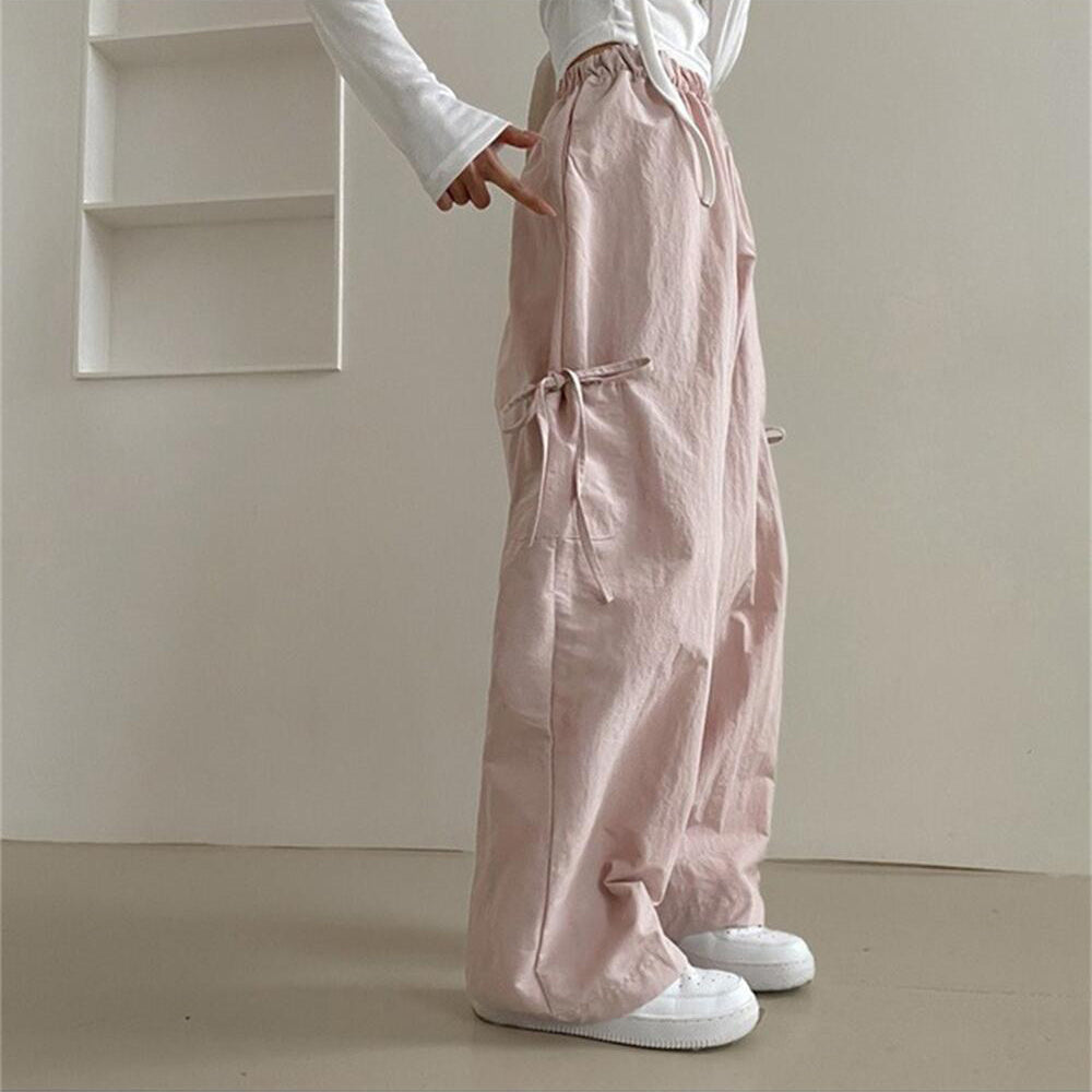 Loose Wide Leg Straight Casual Mopping Trousers