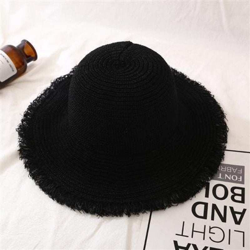 Large Brim Breathable Straw Hat Summer Sunshade