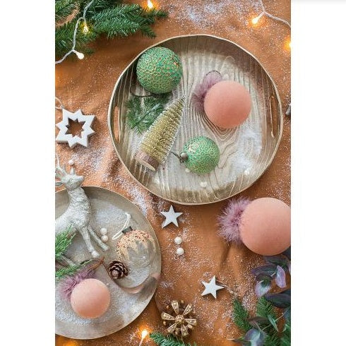 Glass Decorative Hanging Ball Christmas Tree Ornaments Set Of 12